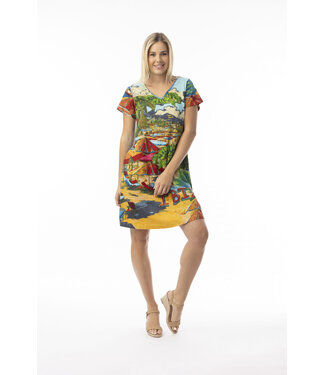 Orientique Organic Cotton Dress -  Abiza