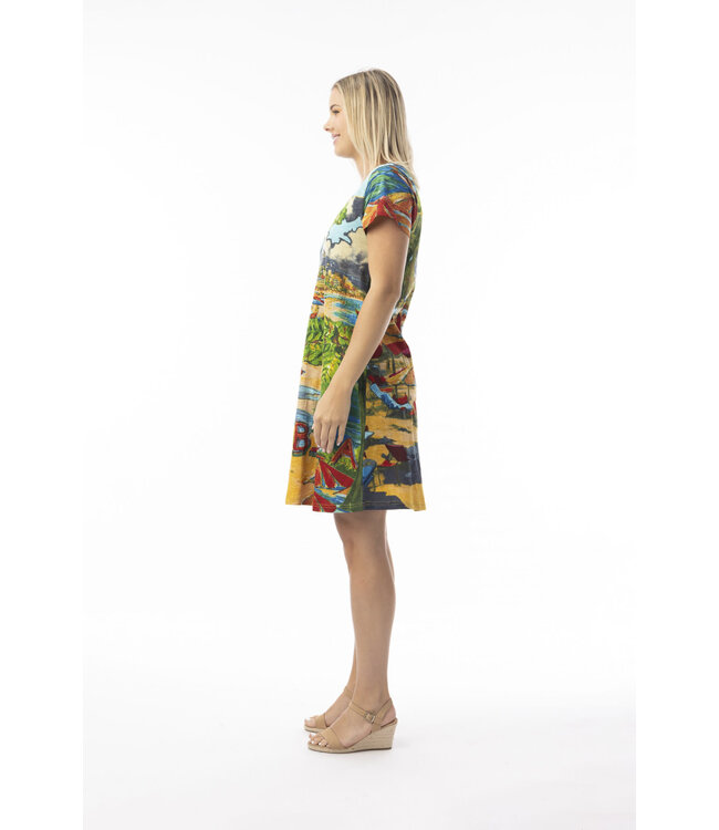 Orientique Organic Cotton Dress -  Abiza