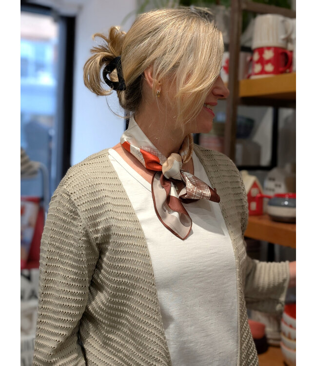 Orientique Organic Cotton Tie Shrug - Sand