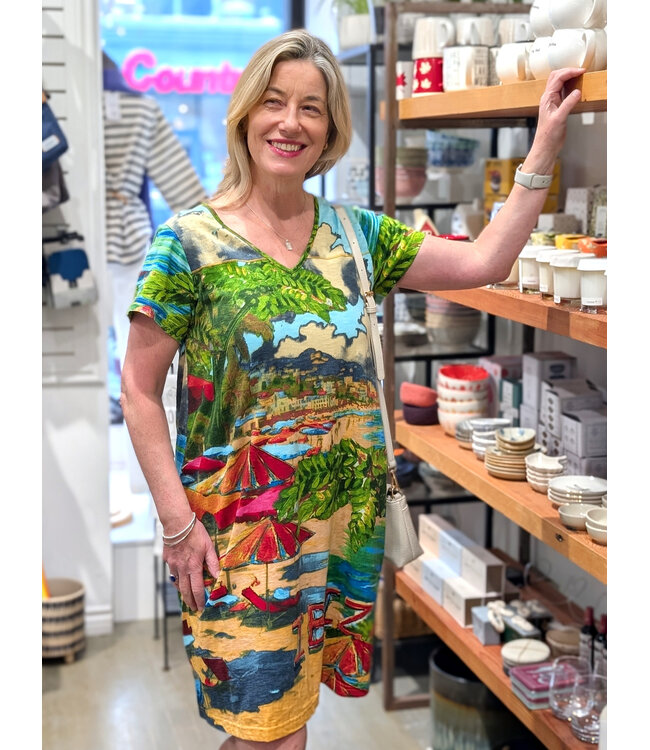 Orientique Organic Cotton Dress -  Abiza