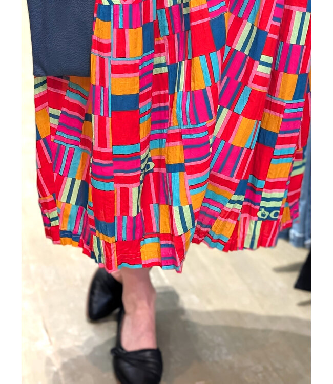 Orientique Organic Cotton Bubble Dress -  Peru