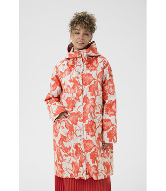 Cream CROlif Raincoat - Paprika Oatmeal