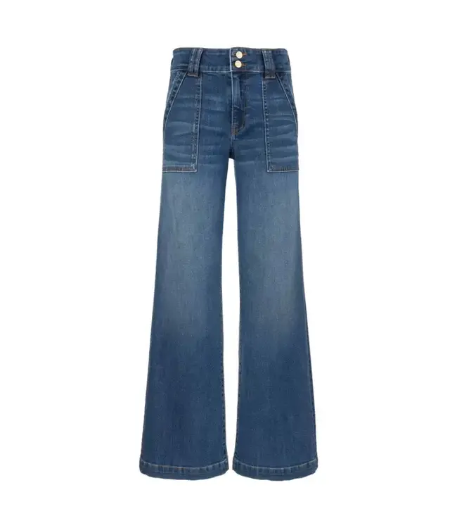 KUT Jeans Jodi High Rise Straight Leg - Humanitarian