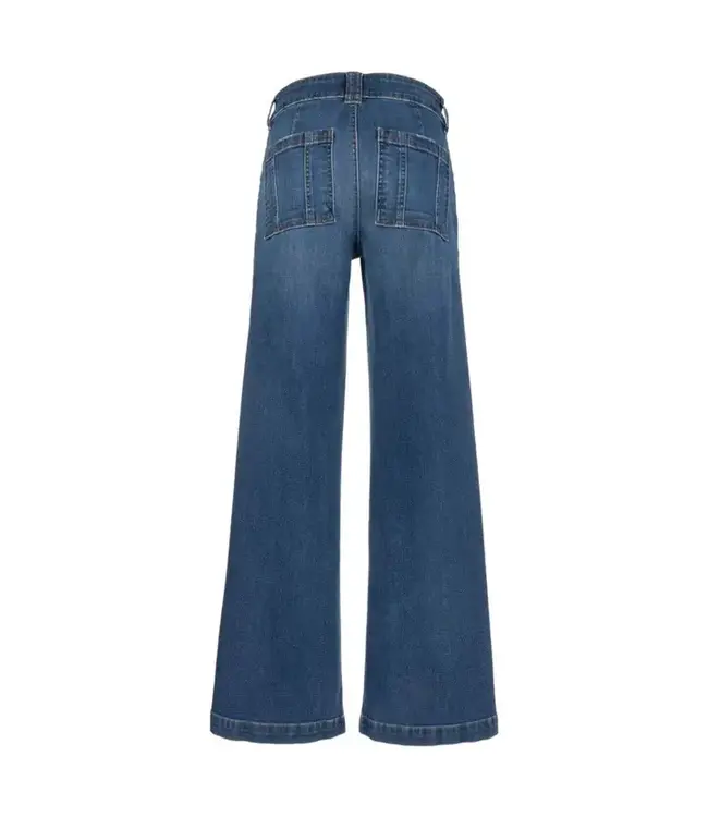 KUT Jeans Jodi High Rise Straight Leg - Humanitarian