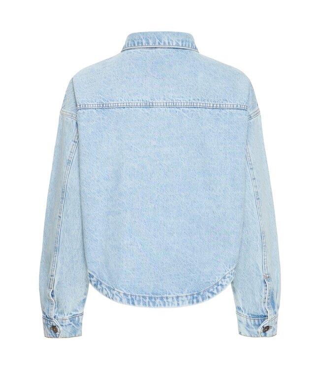ICHI IHBauve Denim Jacket - Light Blue