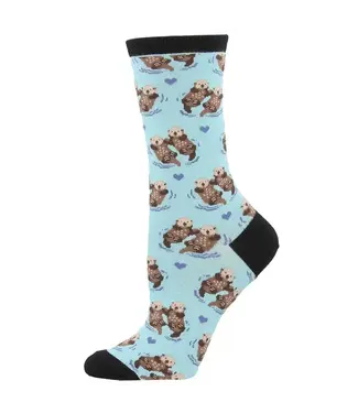 Socksmith Graphic Crew Socks - Significant Otter