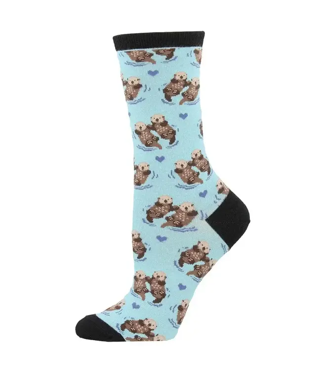 Socksmith Graphic Crew Socks - Significant Otter