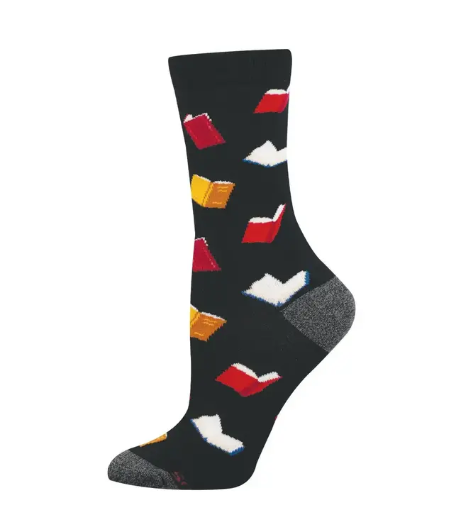 Socksmith Bamboo Graphic Crew Socks - No Shelf Control
