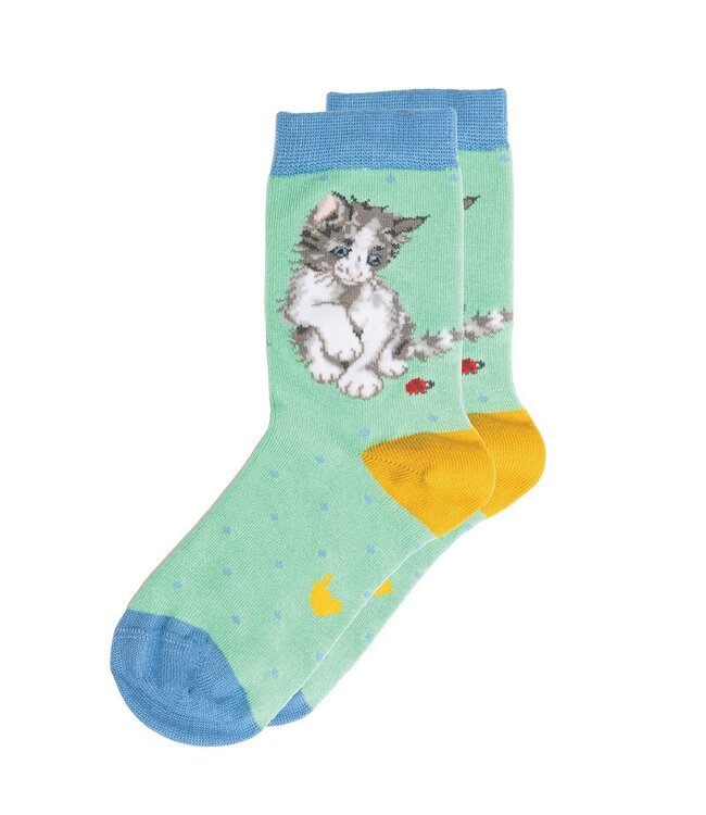 Wrendale Designs Children's Animal Socks - Kitten