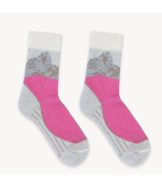 Pokoloko Alpaca Socks - Mountain Pink