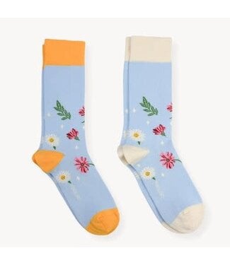 Pokoloko Pima Cotton 2 Pk Socks - Daisy Days