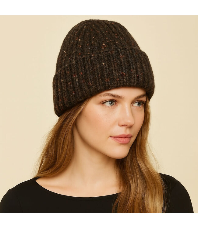 Pika & Bear "Soho" Cashmere Blend Flecked Toque - Magellan