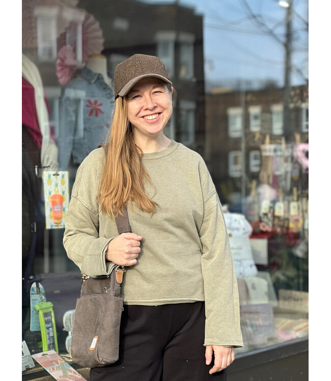 Fransa Serafina Pullover - Smokey Olive