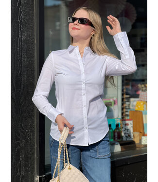 Fransa FRZA Shirt - White