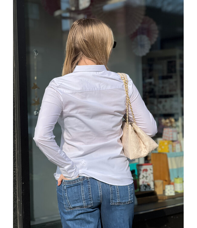 Fransa FRZA Shirt - White