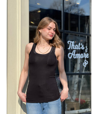 Fransa FRZulu Tank Top - Black