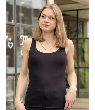 Gentle Fawn Blanche Tank Top - Black