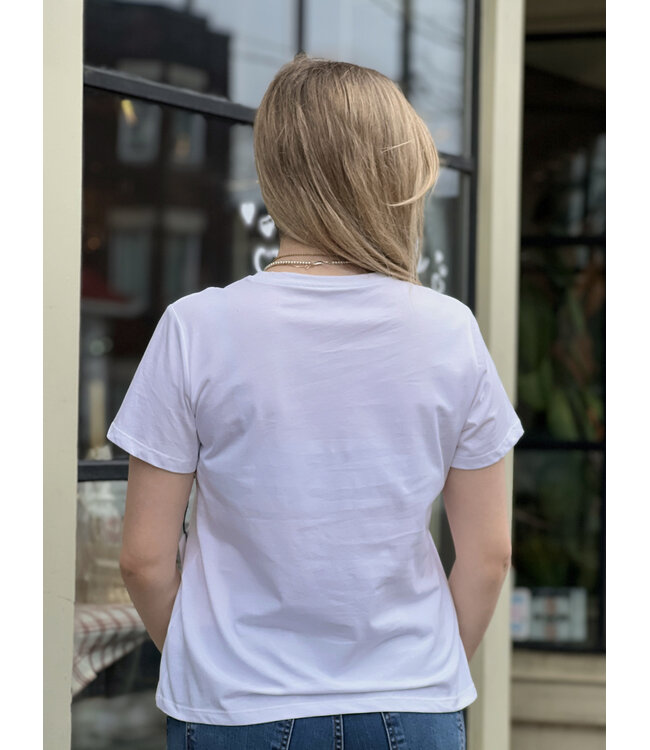 Point Zero Crew Neck Cotton Tee - White