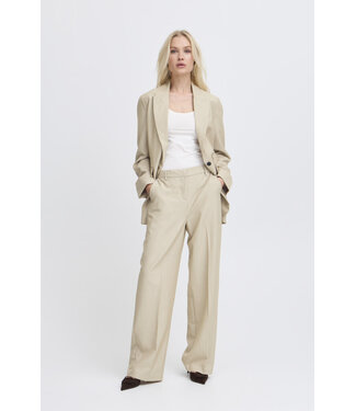 B. Young BYDanta Wide Leg Pants - Humus Melange