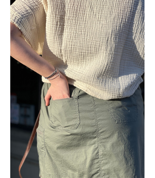 Point Zero Cargo Skort - Army