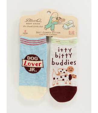 Blue Q Baby Socks - Dog Lover Jr.