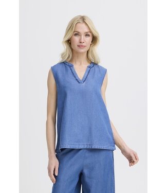 B. Young Tencel Top - Blue