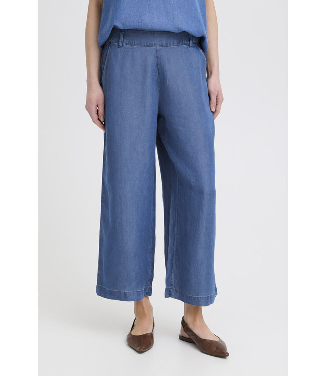 B. Young Tencel Pants - Blue