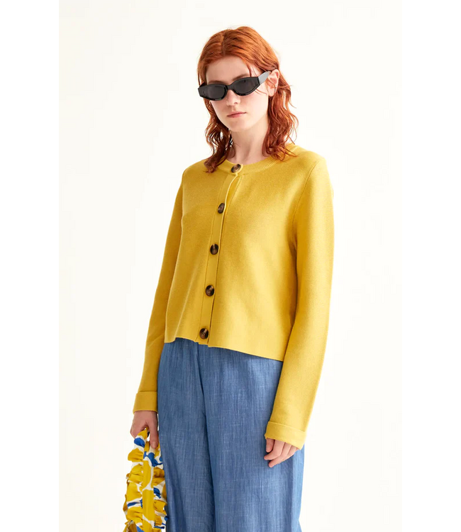 Compania Fantastica Cardigan - Mustard