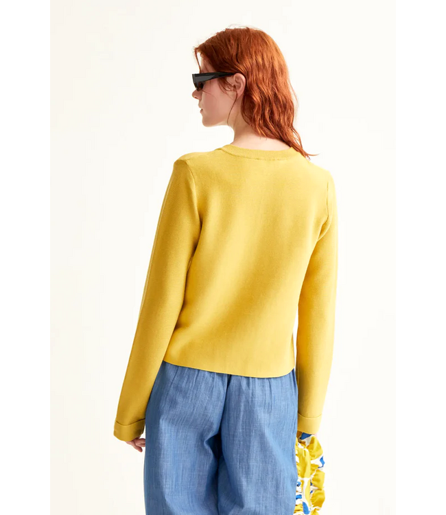 Compania Fantastica Cardigan - Mustard