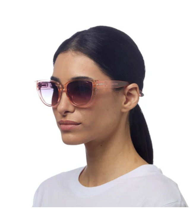 Okkia Silvia Cat Eye Sunglasses - Transparent Pink
