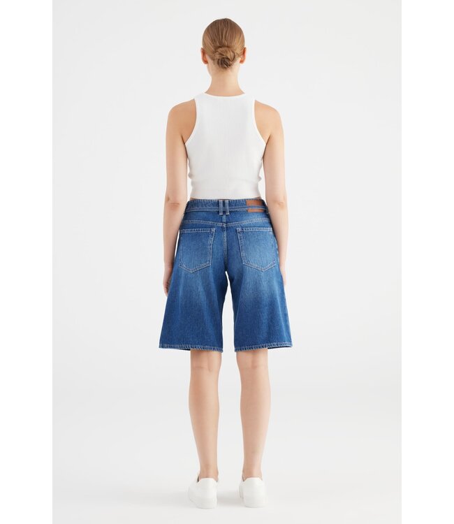 Cup of Joe Denim Harper Jean Short - Blue