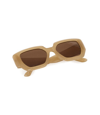 ICHI IaSofia Sunglasses -  Peach Beige
