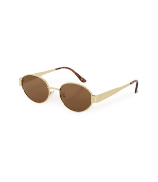 ICHI IaSandra Sunglasses -  Dull Gold