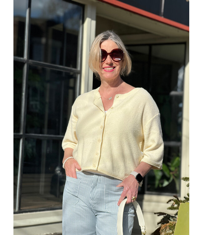 Gentle Fawn Genevieve Cardigan - Cornsilk