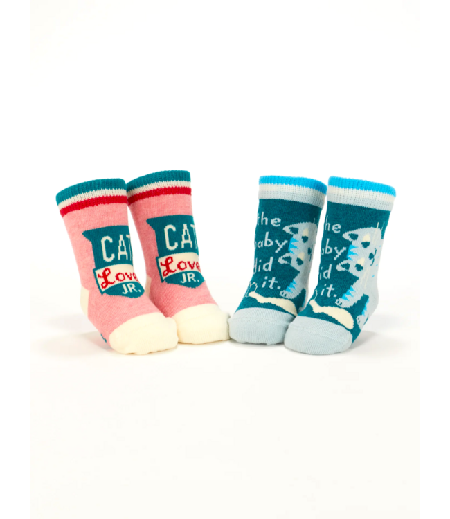 Blue Q Baby Socks - Cat Lover Jr.