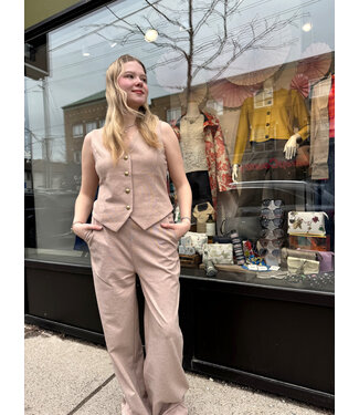 Cream CRAnett Wide Pant - Cream