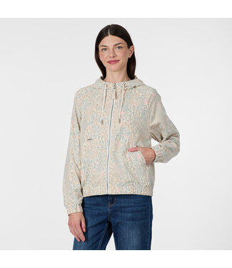 Anndra Jacket - Ivory Cheetah