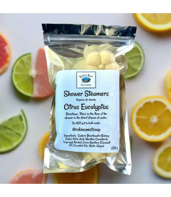 Robin's Nest Soap Company Shower Steamers - Citrus Eucalyptus