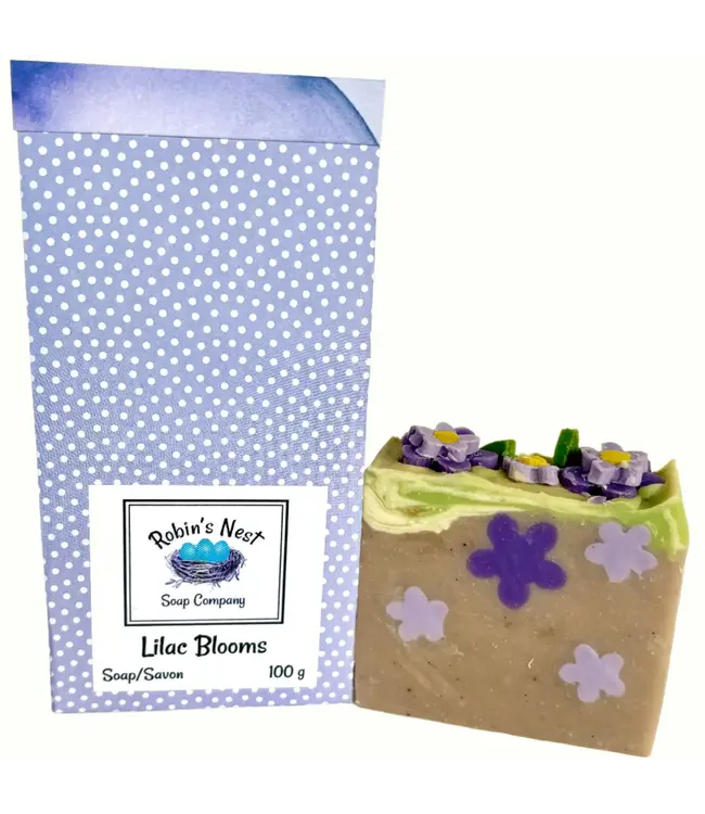 Robin's Nest Soap Company Soap Bar - Lilac Blooms