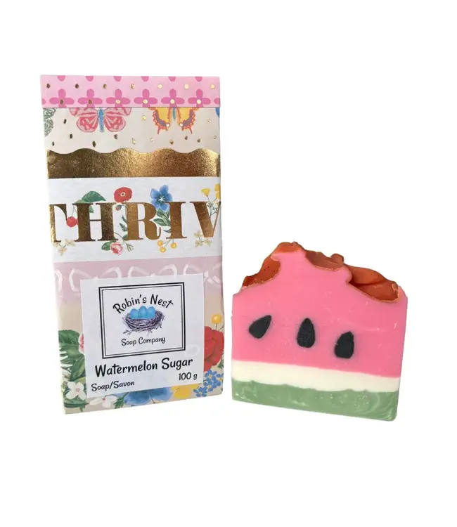 Robin's Nest Soap Company Soap Bar - Watermelon Sugar