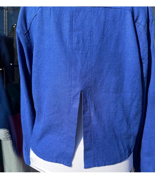 ICHI IHLinno Long Sleeve - Sodalite Blue