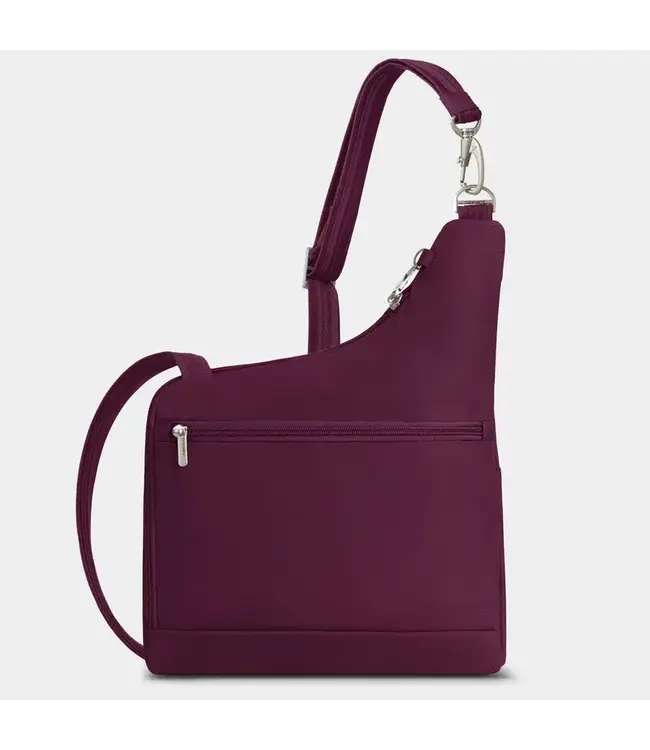 Travelon Anti-Theft Classic  Crossbody - Burgundy