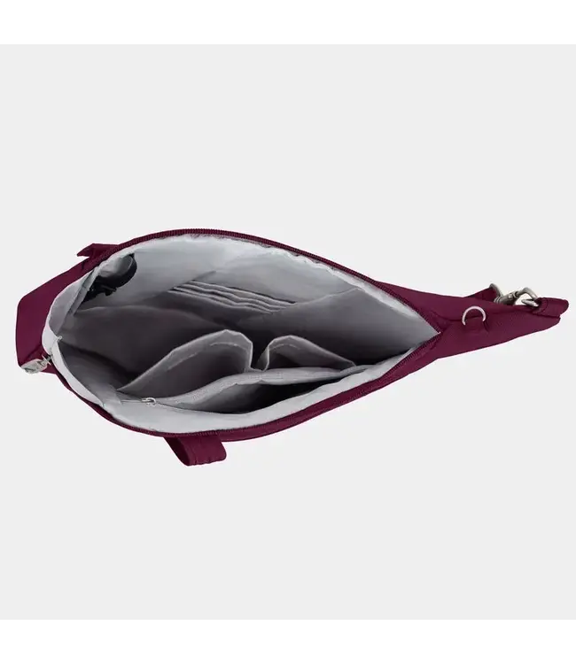 Travelon Anti-Theft Classic  Crossbody - Burgundy