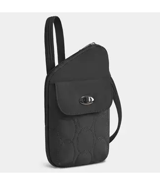 Travelon Anti-Theft Runways  Asymmetric Crossbody - Black