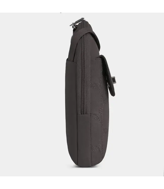 Travelon Anti-Theft Runways  Asymmetric Crossbody - Smoke