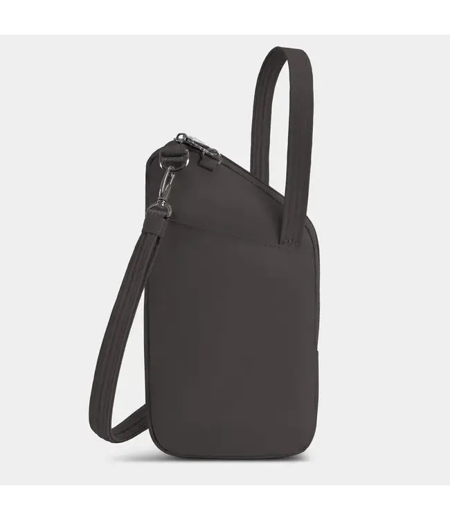 Travelon Anti-Theft Runways  Asymmetric Crossbody - Smoke