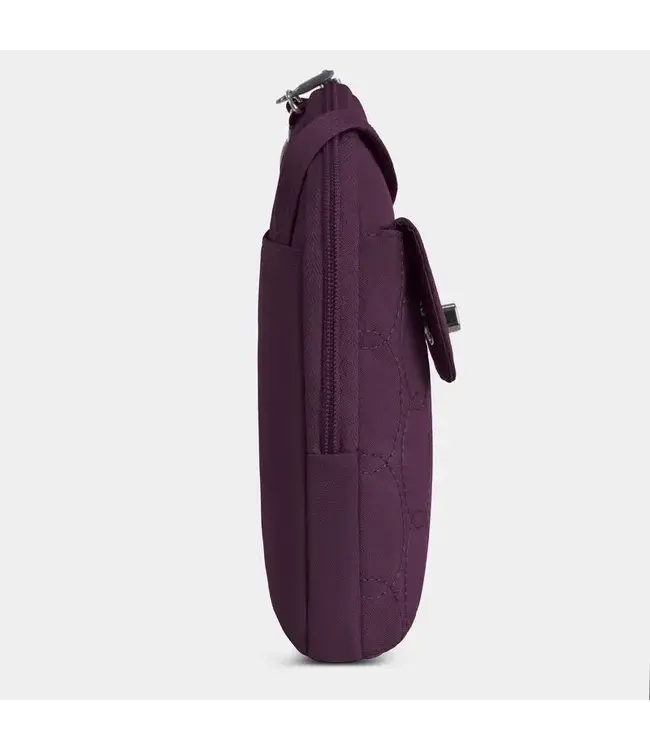 Travelon Anti-Theft Runways  Asymmetric Crossbody - Plum