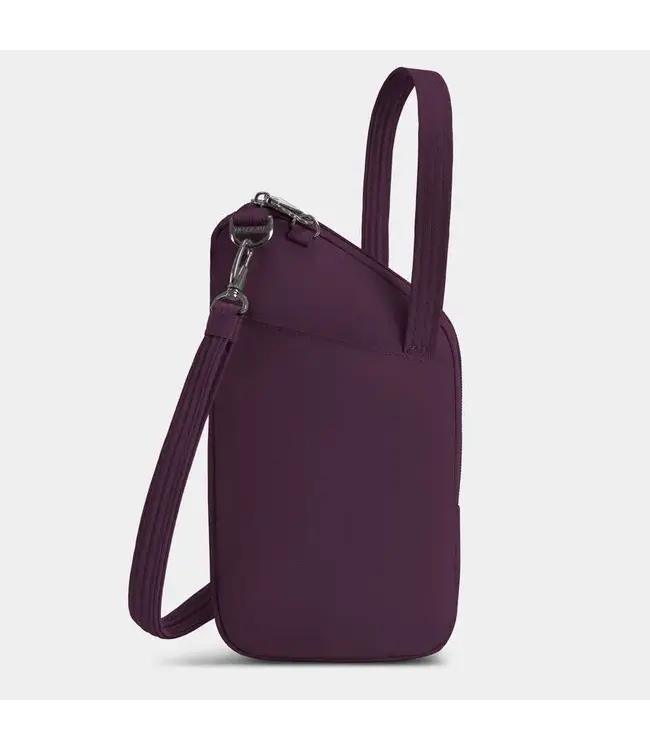 Travelon Anti-Theft Runways  Asymmetric Crossbody - Plum