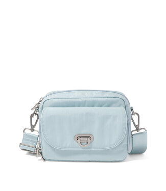Baggallini Coastal Flip Lock Camera Crossbody Bag - Pool