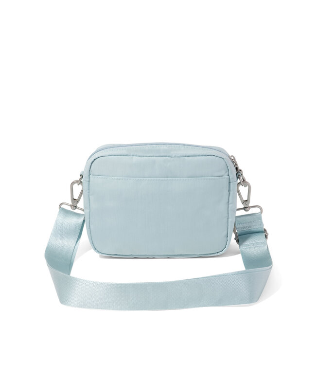 Baggallini Coastal Flip Lock Camera Crossbody Bag - Pool